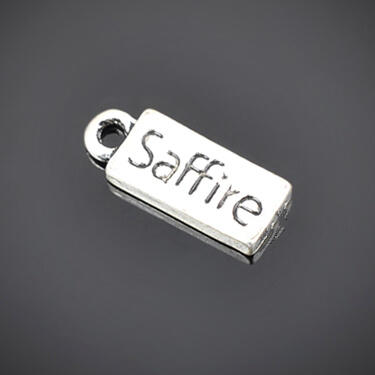 Wholesale custom engraved jewelry logo tags stainless steel made to order maker and creators